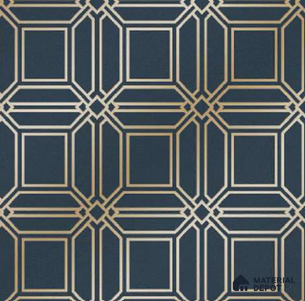 WS 2046 | 10 Meter x 21 Inches Geometric Look Wallpaper - 57.41 Sq. Ft. | Minimum 15% wastage during installation