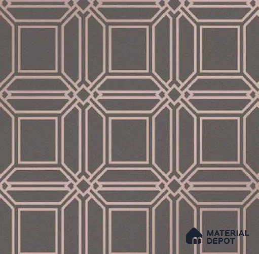 WS 2047 | 10 Meter x 21 Inches Geometric Look Wallpaper - 57.41 Sq. Ft. | Minimum 15% wastage during installation