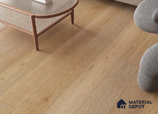 Engineered Wood Floor EF 00068 B Vestige Beige Radiance 75 x 8 inch (1900x194 mm) - 14 mm | 3 Layer Flooring | 3 mm Top Layer | 25 Year Warranty | Eco Friendly | Moisture Resistant | Click Lock Technology