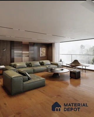 Engineered Wood Floor EF 00068 H Vestige Charcoal Depths 75 x 8 inch (1900x194 mm) - 14 mm | 3 Layer Flooring | 3 mm Top Layer | 25 Year Warranty | Eco Friendly | Moisture Resistant | Click Lock Technology