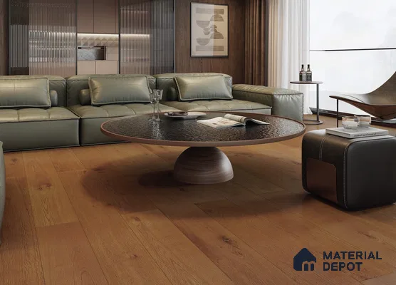 Engineered Wood Floor EF 00068 H Vestige Charcoal Depths 75 x 8 inch (1900x194 mm) - 14 mm | 3 Layer Flooring | 3 mm Top Layer | 25 Year Warranty | Eco Friendly | Moisture Resistant | Click Lock Technology