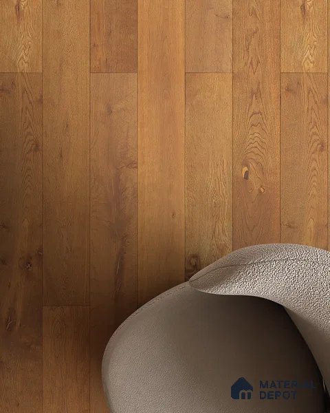 Engineered Wood Floor EF 00068 F Vestige Copper Luster 75 x 8 inch (1900x194 mm) - 14 mm | 3 Layer Flooring | 3 mm Top Layer | 25 Year Warranty | Eco Friendly | Moisture Resistant | Click Lock Technology