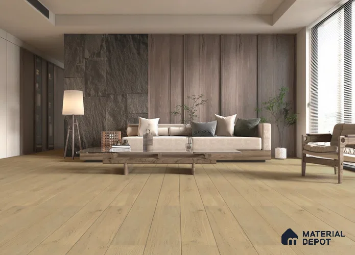 Engineered Wood Floor EF 00068 Vestige Dawn Whisper 75 x 8 inch (1900x194 mm) - 14 mm | 3 Layer Flooring | 3 mm Top Layer | 25 Year Warranty | Eco Friendly | Moisture Resistant | Click Lock Technology