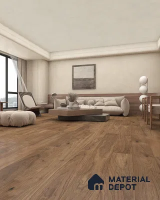 Engineered Wood Floor EF 00068 J Vestige Ebony Dusk 75 x 8 inch (1900x194 mm) - 14 mm | 3 Layer Flooring | 3 mm Top Layer | 25 Year Warranty | Eco Friendly | Moisture Resistant | Click Lock Technology