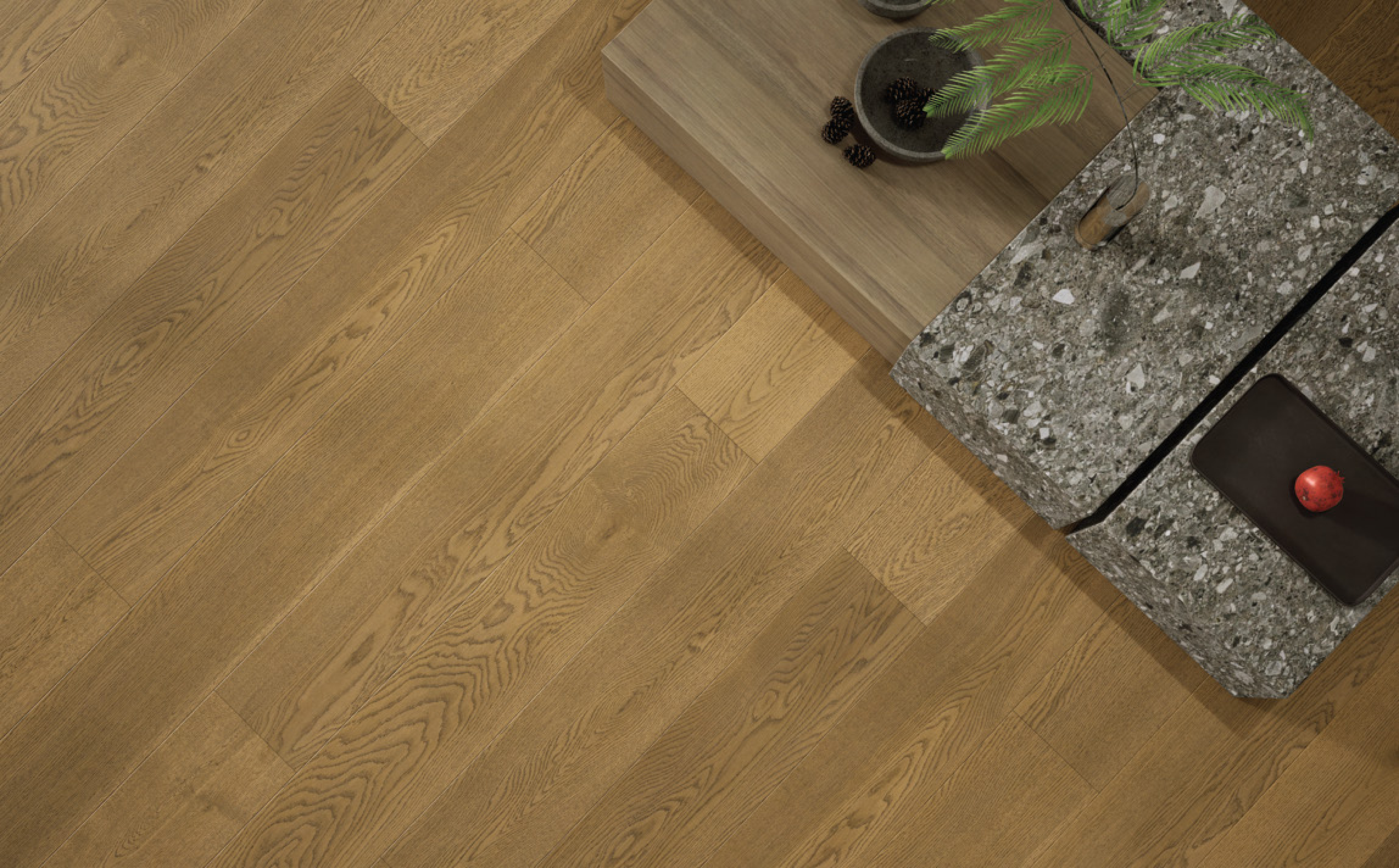 Engineered Wood Floor EF 00068 E Vestige Harvest Gold 75 x 8 inch (1900x194 mm) - 14 mm | 3 Layer Flooring | 3 mm Top Layer | 25 Year Warranty | Eco Friendly | Moisture Resistant | Click Lock Technology