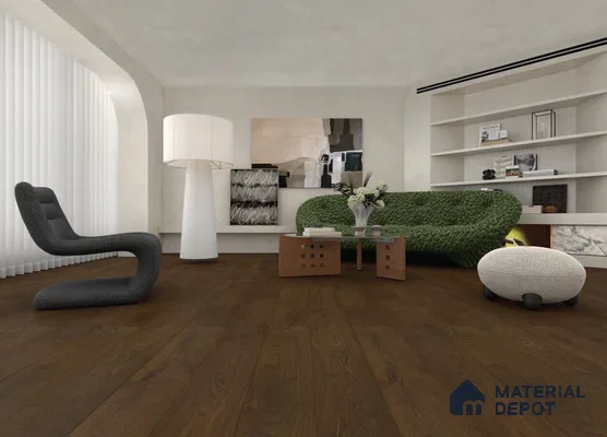 Engineered Wood Floor EF 00068 G Vestige Russet Autumn 75 x 8 inch (1900x194 mm) - 14 mm | 3 Layer Flooring | 3 mm Top Layer | 25 Year Warranty | Eco Friendly | Moisture Resistant | Click Lock Technology