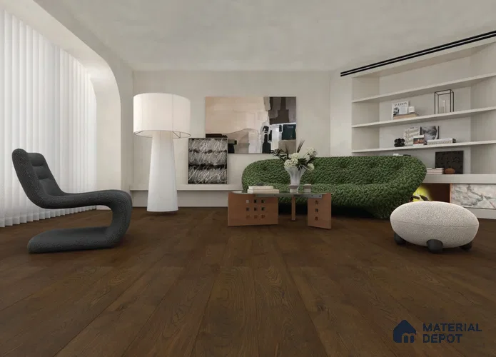 Engineered Wood Floor EF 00068 G Vestige Russet Autumn 75 x 8 inch (1900x194 mm) - 14 mm | 3 Layer Flooring | 3 mm Top Layer | 25 Year Warranty | Eco Friendly | Moisture Resistant | Click Lock Technology