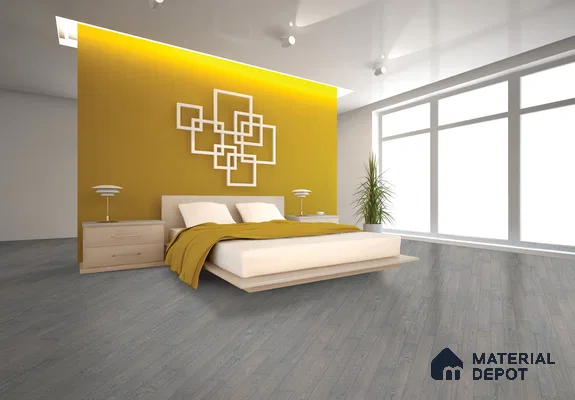 European Oak Engineered Wood Floor EF 00063 D Willow Levante 47 x 5 inch (1200x127 mm) - 12 mm | Multilayer Flooring | 2 mm Top Layer | Suitable with Underfloor Heating | UV Lacquer Coating | Brushed Finish | Drop Lock | 25 Years Warranty