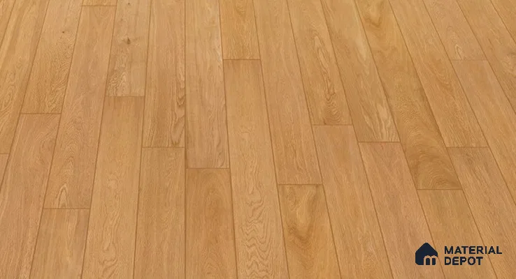 European Oak Engineered Wood Floor EF 00063 F Willow Origine 47 x 5 inch (1200x127 mm) - 12 mm | Multilayer Flooring | 2 mm Top Layer | Suitable with Underfloor Heating | UV Lacquer Coating | Brushed Finish | Drop Lock | 25 Years Warranty