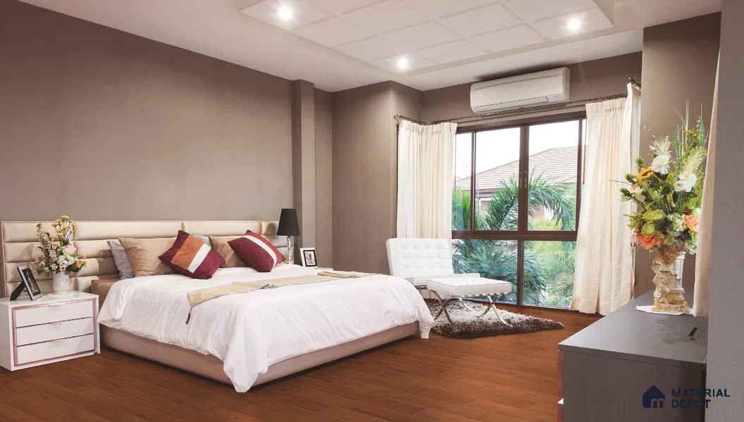 Hardwood Engineered Floor EF 00065 B Slimy Original American Walnut (24-75 inch) x 5 inch (600-1900 mm)x125 mm - 14 mm | Multilayer Flooring | 3 mm Top Layer | Random Sizes