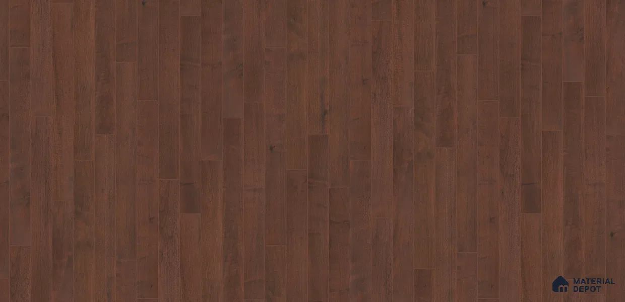 Hardwood Engineered Floor EF 00065 C Slimy Prime Mahogany Walnut (24-75 inch) x 5 inch (600-1900 mm)x125 mm - 14 mm | Multilayer Flooring | 3 mm Top Layer | Random Sizes