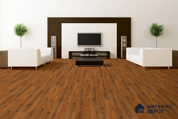 HDF Real Wood Matte Surface Laminate Wood Floor AC5 Grade LF 00339 D Evoke Crafted Oak 48 x 7 inch (1217x168 mm) - 12 mm | Aqua Protect 12 Hours Water Resistance | Anti Static and Stain Resistant | 0.5 mm V Groove | Embossed In Register (EIR) Surface | Uniclic Installation | 36 Plank Variations | 20 Years Warranty