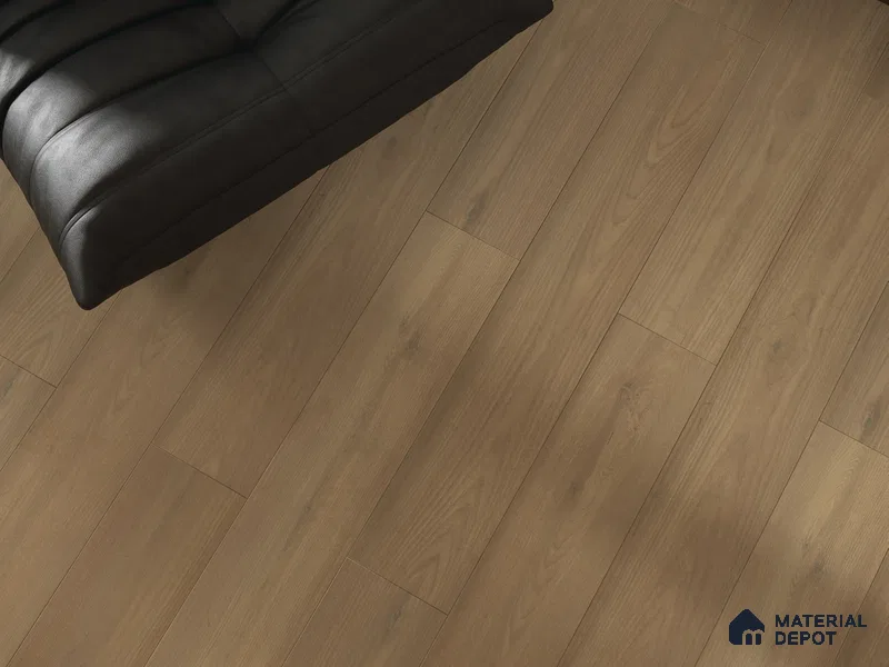 HDF Real Wood Matte Surface Laminate Wood Floor AC5 Grade LF 00342 C Elegancia Hazel Charm 48 x 8 inch (1216x197 mm) - 8 mm | 100% Water Proof | Anti Static and Stain Resistant | 0.5 mm V Groove | EIR Surface | Uniclic Installation | 48 Plank Variations