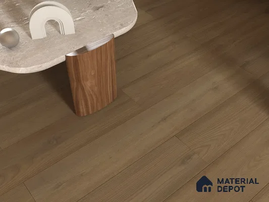 HDF Real Wood Matte Surface Laminate Wood Floor AC5 Grade LF 00342 C Elegancia Hazel Charm 48 x 8 inch (1216x197 mm) - 8 mm | 100% Water Proof | Anti Static and Stain Resistant | 0.5 mm V Groove | EIR Surface | Uniclic Installation | 48 Plank Variations