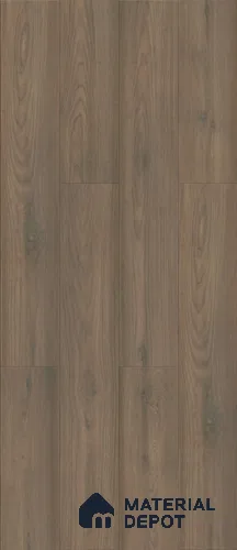 HDF Real Wood Matte Surface Laminate Wood Floor AC5 Grade LF 00342 H Elegancia Midnight Hue 48 x 8 inch (1216x197 mm) - 8 mm | 100% Water Proof | Anti Static and Stain Resistant | 0.5 mm V Groove | EIR Surface | Uniclic Installation | 48 Plank Variations