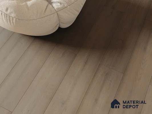 HDF Real Wood Matte Surface Laminate Wood Floor AC5 Grade LF 00342 H Elegancia Midnight Hue 48 x 8 inch (1216x197 mm) - 8 mm | 100% Water Proof | Anti Static and Stain Resistant | 0.5 mm V Groove | EIR Surface | Uniclic Installation | 48 Plank Variations