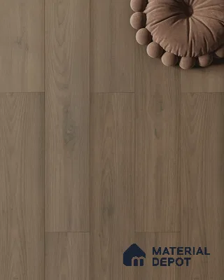 HDF Real Wood Matte Surface Laminate Wood Floor AC5 Grade LF 00342 H Elegancia Midnight Hue 48 x 8 inch (1216x197 mm) - 8 mm | 100% Water Proof | Anti Static and Stain Resistant | 0.5 mm V Groove | EIR Surface | Uniclic Installation | 48 Plank Variations