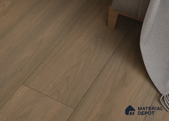 HDF Real Wood Matte Surface Laminate Wood Floor AC5 Grade LF 00342 F Elegancia Mystic Umber 48 x 8 inch (1216x197 mm) - 8 mm | 100% Water Proof | Anti Static and Stain Resistant | 0.5 mm V Groove | EIR Surface | Uniclic Installation | 48 Plank Variations
