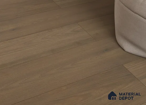 HDF Real Wood Matte Surface Laminate Wood Floor AC5 Grade LF 00342 F Elegancia Mystic Umber 48 x 8 inch (1216x197 mm) - 8 mm | 100% Water Proof | Anti Static and Stain Resistant | 0.5 mm V Groove | EIR Surface | Uniclic Installation | 48 Plank Variations