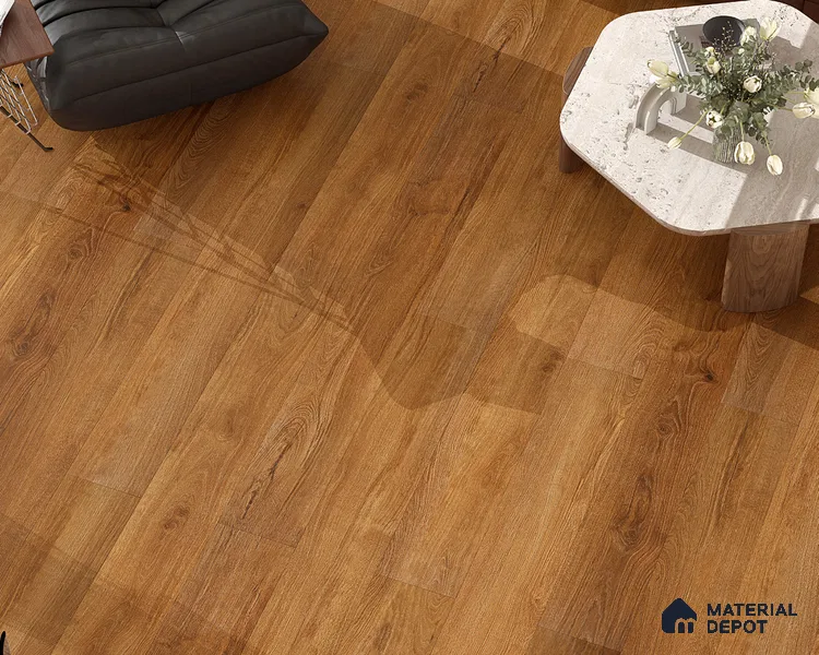 HDF Real Wood Touch Surface Hybrid Laminate Wood Floor AC5 Grade LF 00341 F Immenso Espresso Walnut 73 x 9 inch (1845x235 mm) - 10 mm | 100% Water Proof | Anti Static and Stain Resistant | 0.5 mm V Groove | 2G Click Locking Installation | 36 Plank Variations | 25 Years Warranty