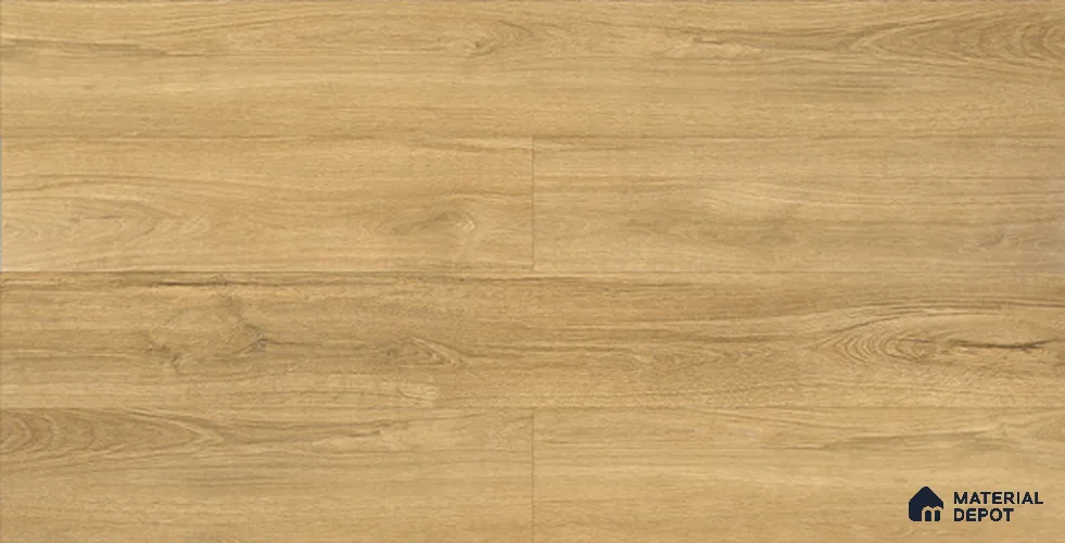 HDF Real Wood Touch Surface Hybrid Laminate Wood Floor AC5 Grade LF 00341 Immenso Golden Walnut 73 x 9 inch (1845x235 mm) - 10 mm | 100% Water Proof | Anti Static and Stain Resistant | 0.5 mm V Groove | 2G Click Locking Installation | 36 Plank Variations | 25 Years Warranty