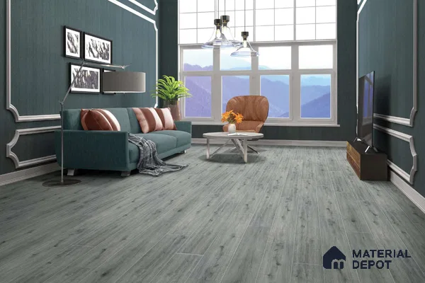 HDF Laminate Wood Floor AC5 Grade LF 00333 D Radiance Nutmeg Oak 48 x 8 inch (1217x197 mm) - 12 mm | Aqua Protect 12 Hours Water Resistance | Anti Static and Stain Resistant | 0.5 mm V Groove | Real Wood Touch Surface | Uniclic Installation | 14 Plank Variations | 20 Years Warranty