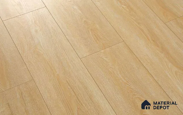 HDF Laminate Wood Floor AC5 Grade LF 00333 E Radiance Oatmeal Oak 48 x 8 inch (1217x197 mm) - 12 mm | Aqua Protect 12 Hours Water Resistance | Anti Static and Stain Resistant | 0.5 mm V Groove | Real Wood Touch Surface | Uniclic Installation | 14 Plank Variations | 20 Years Warranty