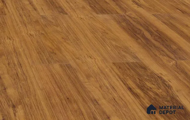 HDF Laminate Wood Floor AC5 Grade LF 00333 B Radiance Warehouse Walnut 48 x 8 inch (1217x197 mm) - 12 mm | Aqua Protect 12 Hours Water Resistance | Anti Static and Stain Resistant | 0.5 mm V Groove | Real Wood Touch Surface | Uniclic Installation | 14 Plank Variations | 20 Years Warranty