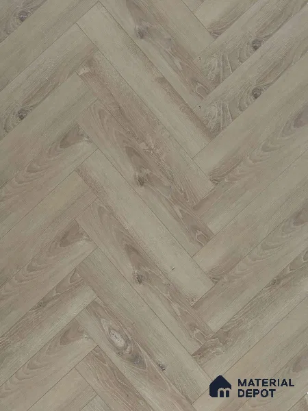 HDF Herringbone Real Wood Matte Surface Laminate Wood Floor AC5 Grade LF 00338 Beaconia Blanco Zeus 19 x 4 inch (470x95 mm) - 12 mm | Aqua Protect 12 Hours Water Resistance | Anti Static and Stain Resistant | 0.5 mm V Groove | Real Wood Touch Surface | Uniclic Installation | 36 Plank Variations | 20 Years Warranty