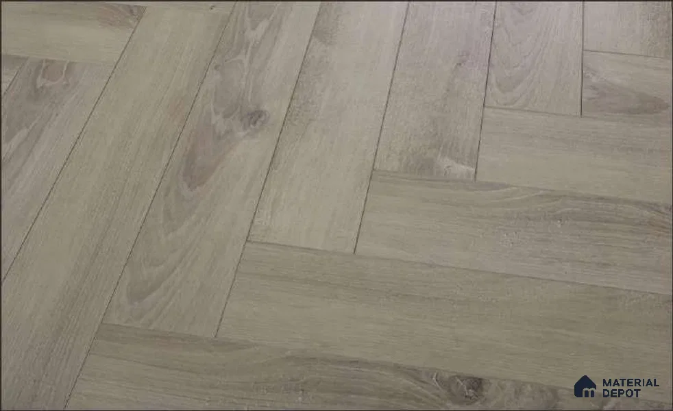 HDF Herringbone Real Wood Matte Surface Laminate Wood Floor AC5 Grade LF 00338 Beaconia Blanco Zeus 19 x 4 inch (470x95 mm) - 12 mm | Aqua Protect 12 Hours Water Resistance | Anti Static and Stain Resistant | 0.5 mm V Groove | Real Wood Touch Surface | Uniclic Installation | 36 Plank Variations | 20 Years Warranty