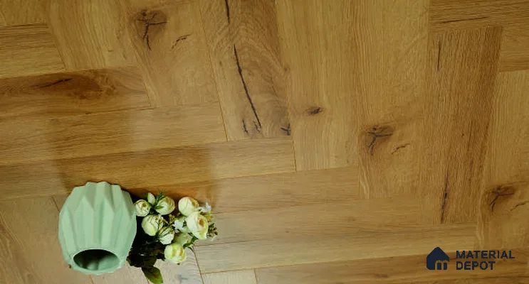 HDF Herringbone Real Wood Matte Surface Laminate Wood Floor AC5 Grade LF 00337 C Beaconia Yorkshire Oak 19 x 4 inch (470x95 mm) - 12 mm | Aqua Protect 12 Hours Water Resistance | Anti Static and Stain Resistant | 0.5 mm V Groove | Real Wood Touch Surface | Uniclic Installation | 36 Plank Variations | 25 Years Warranty