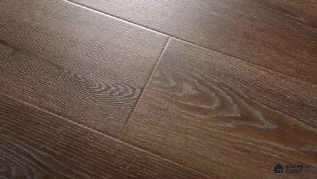 HDF Real Wood Matte Surface Laminate Wood Floor AC5 Grade LF 00334 E Heritage Coal 48 x 8 inch (1217x197 mm) - 12 mm | Wax Locking Aqua Protect 12 Hours Water Resistance | Anti Static and Stain Resistant | 0.5 mm U Groove | Real Wood Touch Surface | Uniclic Installation | 12 Plank Variations | 25 Years Warranty