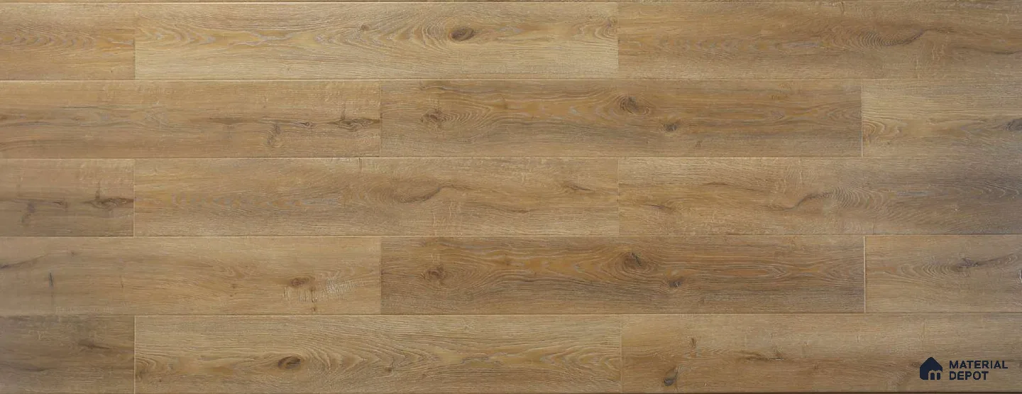 HDF Real Wood Matte Surface Laminate Wood Floor AC5 Grade LF 00334 Heritage Dawn 48 x 8 inch (1217x197 mm) - 12 mm | Wax Locking Aqua Protect 12 Hours Water Resistance | Anti Static and Stain Resistant | 0.5 mm U Groove | Real Wood Touch Surface | Uniclic Installation | 12 Plank Variations | 25 Years Warranty