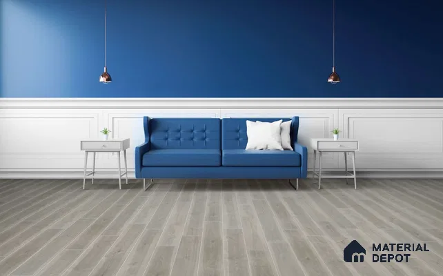 HDF Laminate Wood Floor AC5 Grade LF 00340 B Unify Nikernut 48 x 8 inch (1217x197 mm) - 8 mm | 100% Water Proof | Anti Static and Stain Resistant | 0.5 mm V Groove | Embossed In Register (EIR) Surface | Uniclic Installation | 36 Plank Variations