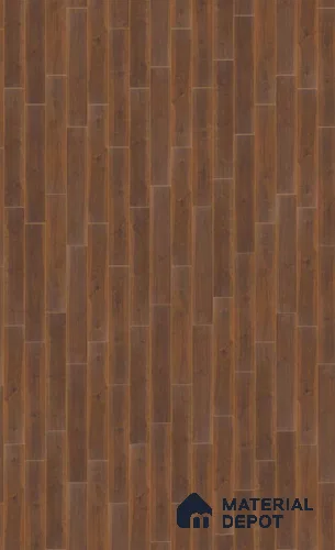 HDF Laminate Wood Floor AC5 Grade LF 00340 D Unify Walnut 48 x 8 inch (1217x197 mm) - 8 mm | 100% Water Proof | Anti Static and Stain Resistant | 0.5 mm V Groove | Embossed In Register (EIR) Surface | Uniclic Installation | 36 Plank Variations