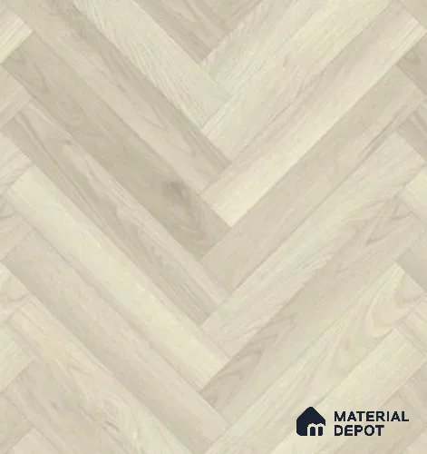 Hybrid HDF Herringbone Embossed Laminate Wood Floor AC5 Grade LF 00346 Artisan Glade Lumina 24 x 4 inch (600x100 mm) - 10 mm | 100 HRS Spill Proof | EIR Surface | Anti Static and Stain Resistant | 0.5 mm V Groove | Uniclic | 48 Plank Variations
