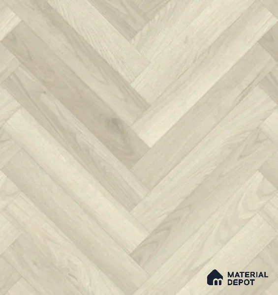Hybrid HDF Herringbone Embossed Laminate Wood Floor AC5 Grade LF 00346 Artisan Glade Lumina 24 x 4 inch (600x100 mm) - 10 mm | 100 HRS Spill Proof | EIR Surface | Anti Static and Stain Resistant | 0.5 mm V Groove | Uniclic | 48 Plank Variations