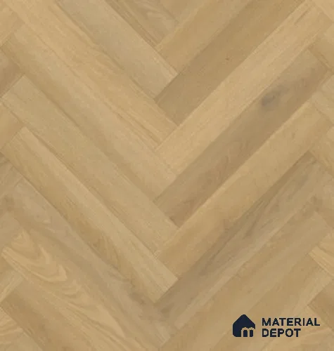 Hybrid HDF Herringbone Embossed Laminate Wood Floor AC5 Grade LF 00346 C Artisan Golden Whisper 24 x 4 inch (600x100 mm) - 10 mm | 100 HRS Spill Proof | EIR Surface | Anti Static and Stain Resistant | 0.5 mm V Groove | Uniclic | 48 Plank Variations