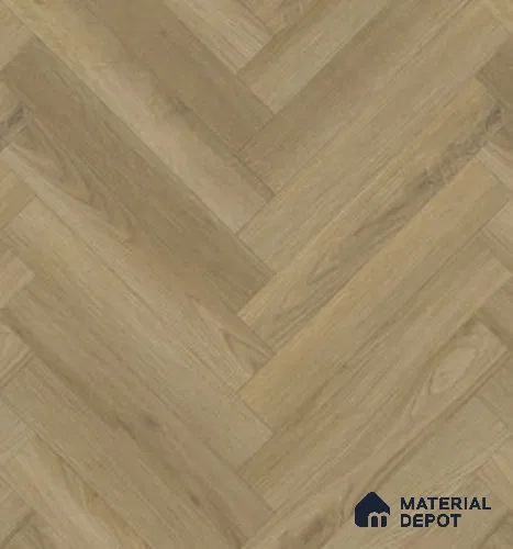 Hybrid HDF Herringbone Embossed Laminate Wood Floor AC5 Grade LF 00346 J Artisan Moorland Mist 24 x 4 inch (600x100 mm) - 10 mm | 100 HRS Spill Proof | EIR Surface | Anti Static and Stain Resistant | 0.5 mm V Groove | Uniclic | 48 Plank Variations