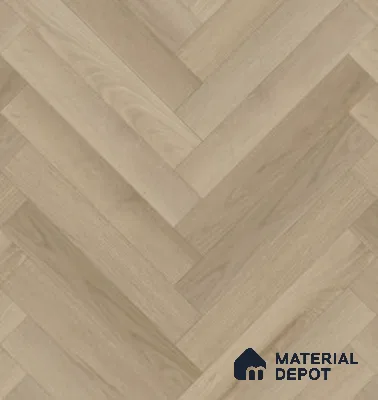 Hybrid HDF Herringbone Embossed Laminate Wood Floor AC5 Grade LF 00346 G Artisan Mystic Morn 24 x 4 inch (600x100 mm) - 10 mm | 100 HRS Spill Proof | EIR Surface | Anti Static and Stain Resistant | 0.5 mm V Groove | Uniclic | 48 Plank Variations