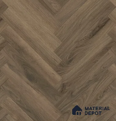 Hybrid HDF Herringbone Embossed Laminate Wood Floor AC5 Grade LF 00346 F Artisan Noble Night 24 x 4 inch (600x100 mm) - 10 mm | 100 HRS Spill Proof | EIR Surface | Anti Static and Stain Resistant | 0.5 mm V Groove | Uniclic | 48 Plank Variations