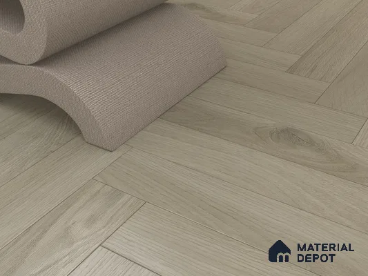 Hybrid HDF Herringbone Embossed Laminate Wood Floor AC5 Grade LF 00346 E Artisan Shadow Moon 24 x 4 inch (600x100 mm) - 10 mm | 100 HRS Spill Proof | EIR Surface | Anti Static and Stain Resistant | 0.5 mm V Groove | Uniclic | 48 Plank Variations