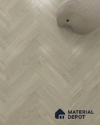 Hybrid HDF Herringbone Laminate Wood Floor AC5 Grade LF 00343 B Beaconia Dusky Serenade 24 x 4 inch (600x100 mm) - 8 mm | 100 HRS Spill Proof | ESCT Technology | Anti Static and Stain Resistant | 0.5 mm V Groove | EIR Surface | Uniclic Installation | 48 Plank Variations