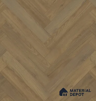 Hybrid HDF Herringbone Laminate Wood Floor AC5 Grade LF 00343 G Beaconia Sepia Silk 24 x 4 inch (600x100 mm) - 8 mm | 100 HRS Spill Proof | ESCT Technology | Anti Static and Stain Resistant | 0.5 mm V Groove | EIR Surface | Uniclic Installation | 48 Plank Variations