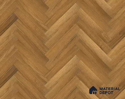 Hybrid HDF Herringbone Embossed Laminate Wood Floor AC5 Grade LF 00344 E Livanti Classic Walnut 24 x 4 inch (600x100 mm) - 10 mm | 100 HRS Spill Proof | ESCT Technology | Anti Static and Stain Resistant | 0.5 mm V Groove | 2G Click Lock | 36 Plank Variations | 25 Years Guarantee
