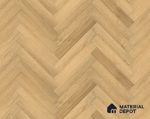 Hybrid HDF Herringbone Embossed Laminate Wood Floor AC5 Grade LF 00344 Livanti Golden Walnut 24 x 4 inch (600x100 mm) - 10 mm | 100 HRS Spill Proof | ESCT Technology | Anti Static and Stain Resistant | 0.5 mm V Groove | 2G Click Lock | 36 Plank Variations | 25 Years Guarantee