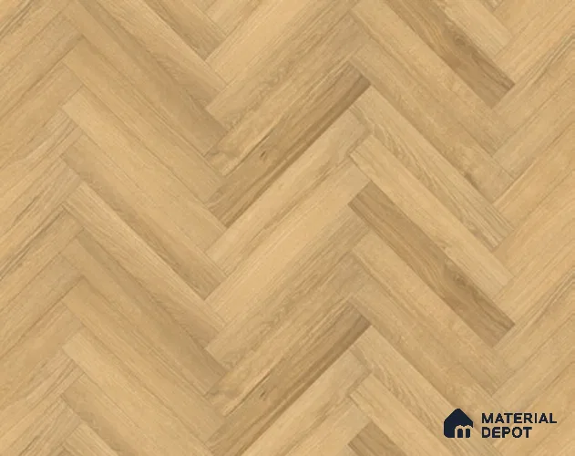 Hybrid HDF Herringbone Embossed Laminate Wood Floor AC5 Grade LF 00344 Livanti Golden Walnut 24 x 4 inch (600x100 mm) - 10 mm | 100 HRS Spill Proof | ESCT Technology | Anti Static and Stain Resistant | 0.5 mm V Groove | 2G Click Lock | 36 Plank Variations | 25 Years Guarantee
