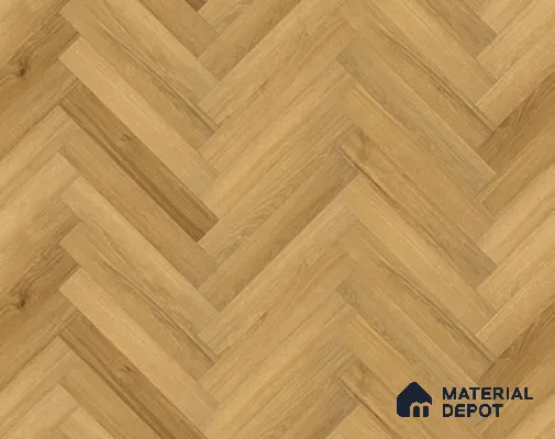 Hybrid HDF Herringbone Embossed Laminate Wood Floor AC5 Grade LF 00344 B Livanti Rich Caramel Walnut 24 x 4 inch (600x100 mm) - 10 mm | 100 HRS Spill Proof | ESCT Technology | Anti Static and Stain Resistant | 0.5 mm V Groove | 2G Click Lock | 36 Plank Variations | 25 Years Guarantee
