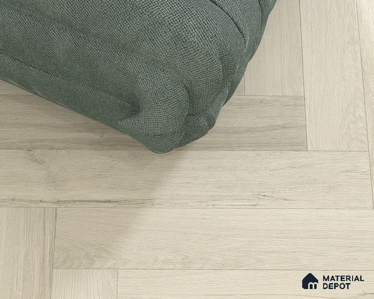 Hybrid HDF Herringbone Embossed Laminate Wood Floor AC5 Grade LF 00344 C Livanti Silver Grey Walnut 24 x 4 inch (600x100 mm) - 10 mm | 100 HRS Spill Proof | ESCT Technology | Anti Static and Stain Resistant | 0.5 mm V Groove | 2G Click Lock | 36 Plank Variations | 25 Years Guarantee