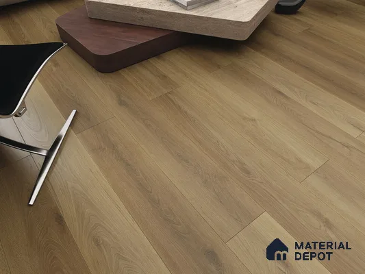 Hybrid HDF Laminate Wood Floor AC5 Grade LF 00345 D Grandios Ancient Oak 73 x 9 inch (1845x235 mm) - 10 mm | 100 HRS Spill Proof | EIR Surface | Anti Static and Stain Resistant | 0.5 mm V Groove | Uniclic | 36 Plank Variations